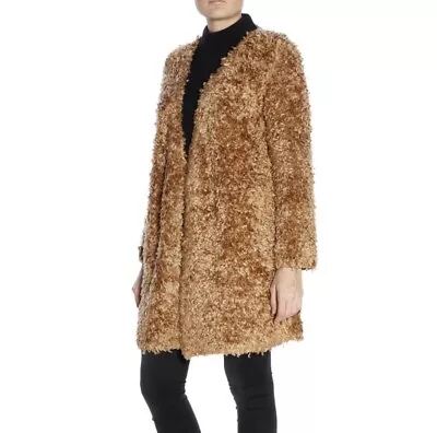 $650 • Buy Missoni Teddy Camel Open Front Coat