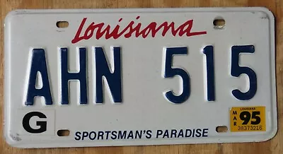 LOUISIANA  License Plate  1995 - 2001   PICK ONE • $12