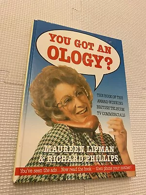 Maureen Lipman SIGNED You Got An Ology? Hardback • £9.99