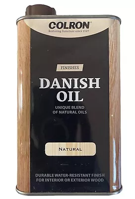 Colron Finishes Danish Oil Natural- 500ml • £12.49