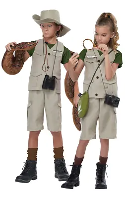 Child Unisex Wild Life Jungle Safari Expert Archaeologist Costume • £33.99