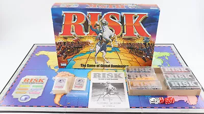 Vtg 1998 Risk The Game Of Global Domination Board Game Hasbro 100% Complete • $12.99