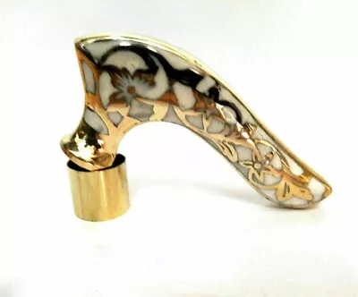 Vintage Brass Designer Victorian Head Handle For Wooden Walking Stick Cane Gifts • $19.99