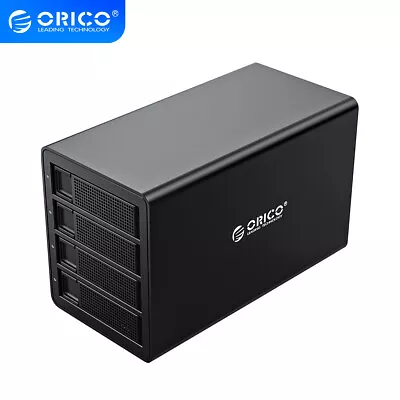ORICO 4 Bay External HDD Dock USB 3.0 To SATA 2.5/3.5'' Enclosure 64TB With Raid • $175.99