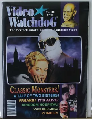 Video Watchdog Magazine No 118 / Classic Monsters/It's Alive! • $7.95