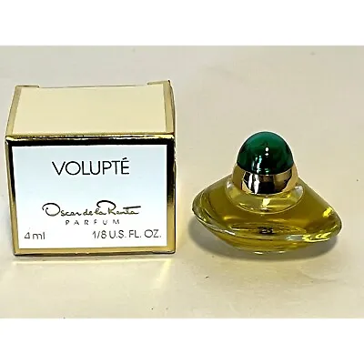 Vintage Volupte Oscar De La Renta Miniature Toilette Perfume 1/8oz NEW Travel Si • $15.19
