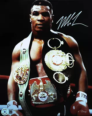 Mike Tyson Signed Photo Autographed Picture COA BAS • $0.99