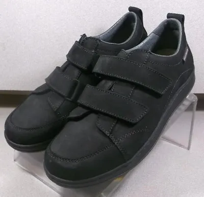 Berizio Black Mmsp70 Men's Shoes Us 8 Nubuck Hood And Loop Mobils By Mephisto • $79.95