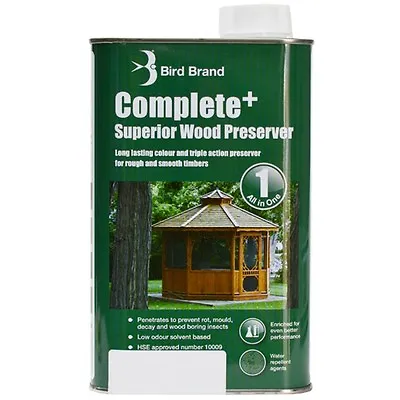 £13.20 • Buy Superior Wood Preserver Kills Dry Rot/Fungi/Larvae Shed Fence Cladding External
