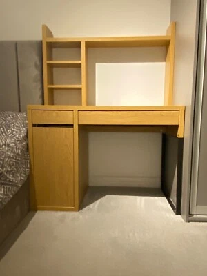 £100 • Buy IKEA MICKE Workstation DESK oak Effect