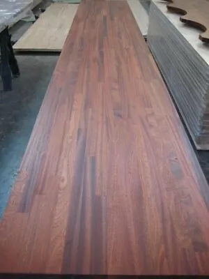 BIG SALE CHEAP Real Solid Dark Wood Kitchen Worktop SAPELE Mahagon GREATQUALITY • £818