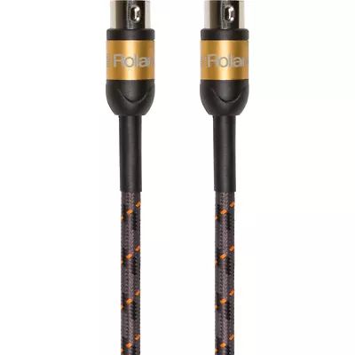 Roland RMIDI-G5 Gold Series MIDI Cable Straight To Straight 5ft • $18.99