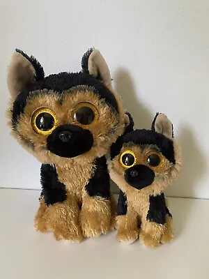 Ty Beanie Boos Alsation/ German Shepherd Dogs Spirit Large And Medium Exc • $30