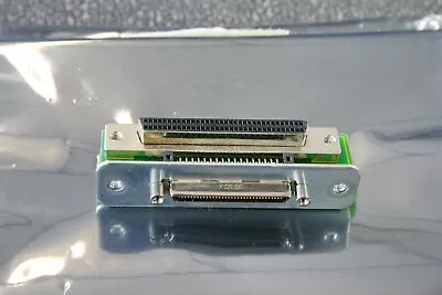 Internal 68 Pin SCSI To External 68 Pin VHDCI U320 SCSI Adapter With Bracket NOS • $14.99