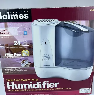 Holmes Filter Free Warm Mist Humidifier Small Rooms 24 Hour HM5081TG Auto Off • $69.99