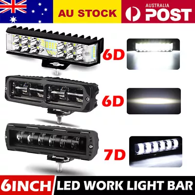 6inch LED Work Light Bar Spot Flood Fog Lights Driving Reverse Offroad 4WD SUV • $28.45