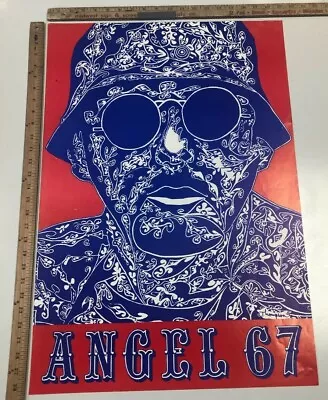 $1250 • Buy VINTAGE POSTER Hells Angel 67 Libra Co. GONZO Hunter S Thompson Drugs Biker Club