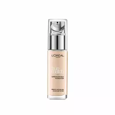 L'Oreal Paris True Match Super Blendable Liquid Foundation Ivory 1N 30ml • £28.28