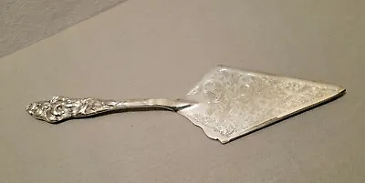 Large Ornate Vintage Italian Silverplate Pie Knife Server  • $20.15