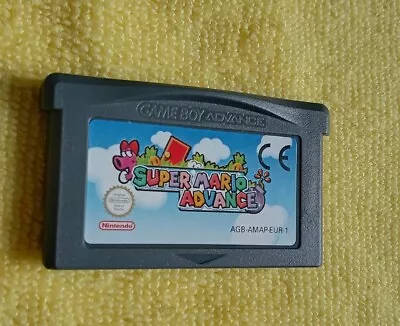 SUPER MARIO ADVANCE [GENUINE] Nintendo Game Boy Advance Video Game Cartridge • £15.99