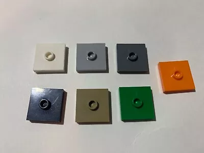 $1.09 • Buy LEGO Parts 87580 (6pcs) Plate 2x2 Groove & Stud Center (Jumper) Choose Color