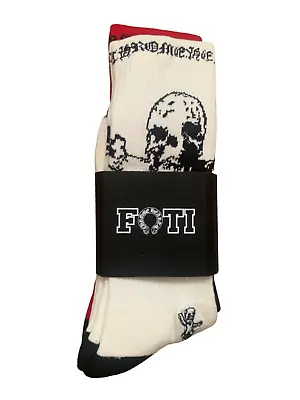 Chrome Heart Skull Sock's 3-Pack • $135