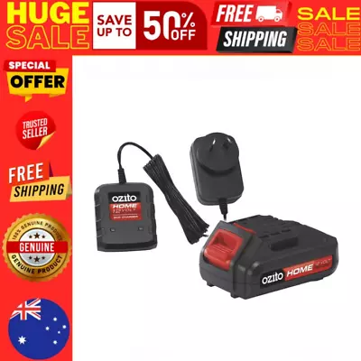 Ozito Home 12V 1.5Ah Battery And Charger Kit • $69.90