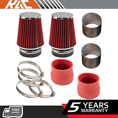 Cold Air Intake System Kit For Mercedes Benz C300 C350 3.0L 3.5L 2008-2012 Red  • $37.99