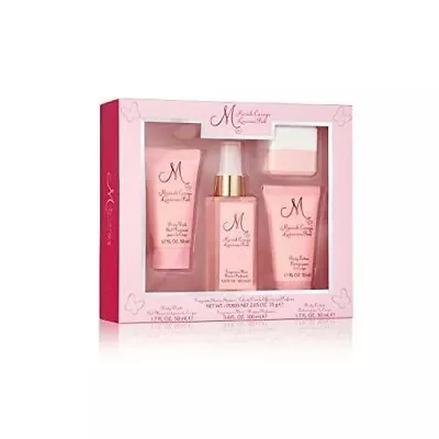 Mariah Carey 4PC Luscious Pink Gift Set 3.4oz Fragrance Mist Spray • $29.95