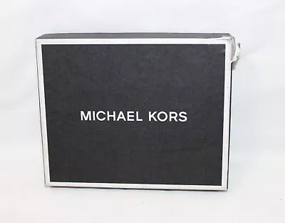 Michael Kors Men's Slim Billfold Wallet Black Leather In  Box AO4053452 • $25.95