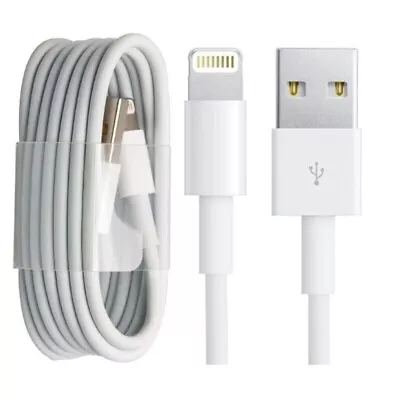 USB For Apple IPhone Long Charger Fast Cable USB Lead 6 7 8 X XS XR 11 12 13 14 • £2.60