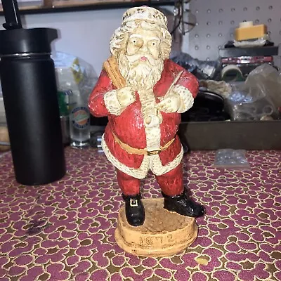 Vintage 1872 MEMORIES Of SANTA Replica Figurine 8 1/2  • $3.40