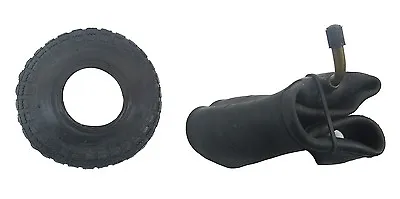 Tyre & Innertube BENT VALVE (4.10 /3.50 - 4) SACK TRUCK TROLLEY WHEEL BARROW • £8.49