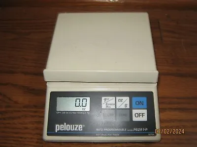 Pelouze PS2R1-P 2lb Programmable Digital Postal Scale Made In USA • $17.95