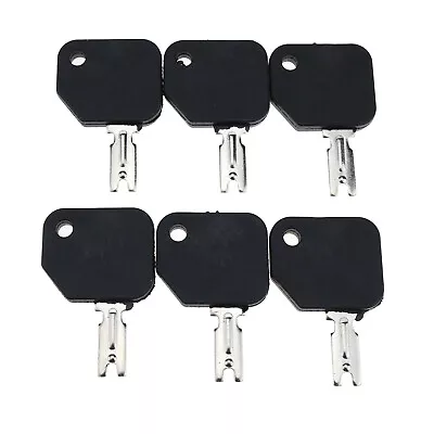 New 6X 186304 Forklift Ignition Key For Hyster Clark Yale Gradall Gehl JLG • $13.68