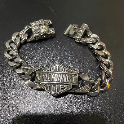 Bracelet Harley Davidson Harley Men Motorcycle Rare Stainless 316L Genuine • $30