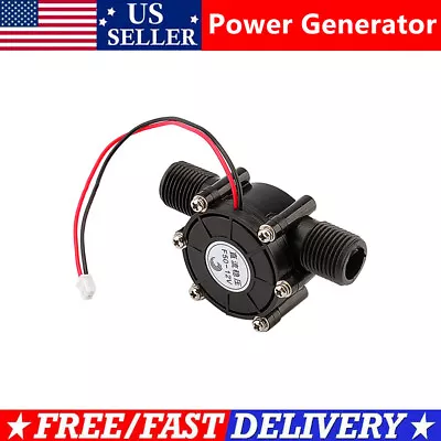 DC 12V DC Generator 10W Micro Hydro Water Turbine Generator Water Charging US • $12.39