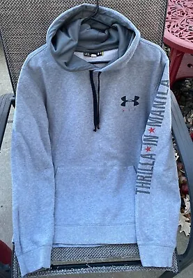 ~RARE!~Men's Under Armour Muhammad ALI Signature Sweatshirt Hoodie~LRG~RARE!~ • $59.95