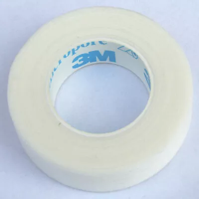 3M MICROPORE SURGICAL TAPE 1.25cm X 9.1m Medical Eyelash Tape • £0.99