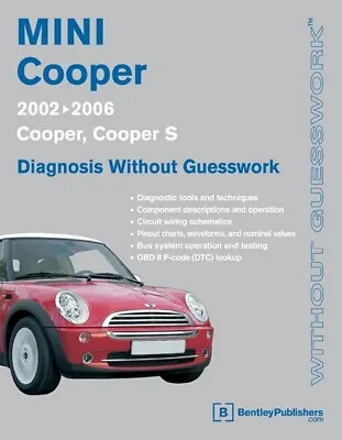 2002-2006 MINI Cooper Bentley Diagnostic Service Repair Workshop Manual BMD6 • $79.95