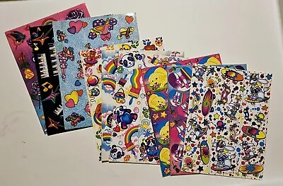 Lisa Frank Vintage Sticker Sheets Lot Of 9 • $60