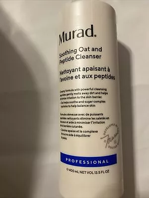 Murad Soothing Oat & Peptide Cleanser 400ml / 13.5 Fl Oz JUMBO Size NEW & SEALED • $39.99