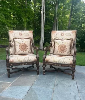 MARGE CARSON RINALDI LOUNGE CHAIRS (PAIR) Item# RL41 • $2000