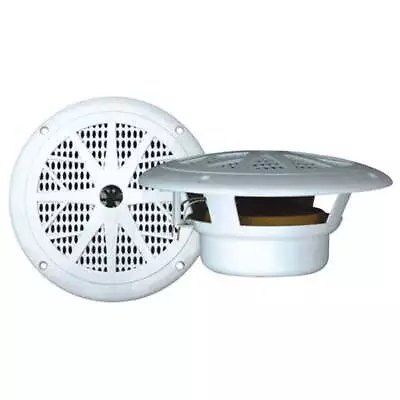 PYLE 6.5  120W Marine/Boat Car Waterproof Full Range Audio Speakers PLMR61W • $28.42