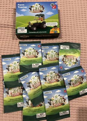 $15.50 • Buy Woolworths Bricks Farm  * Farm Tractor  * Compatible With Lego - New + 10 Bricks