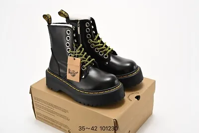 Dr. Martens Jadon 8 Eye Boots Women's Boots Black Boots Zipper • £95