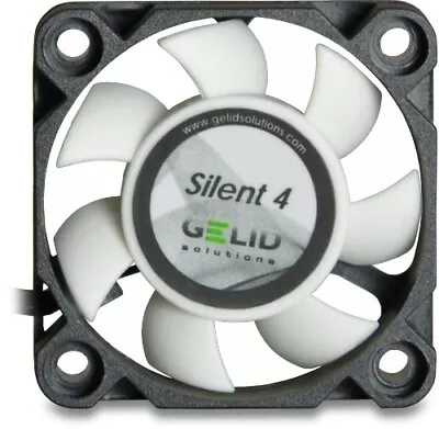 Gelid Solutions Silent 4 Case Fan 4cm 40mm 4200RPM Quiet 18.9dBA 4.5CFM 48Hr-Del • £7.37