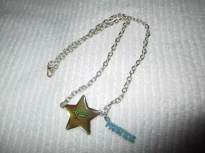 Disney HANNAH MONTANA Star Necklace W/Friends Charm • $8