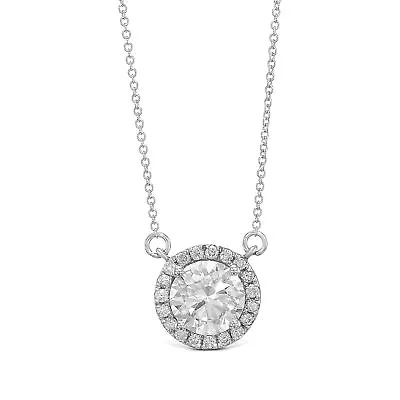 IGI Certified Diamond Pendant VVS1 E Round 1.10 Carat Lab-created Eye Clean • $1114.50