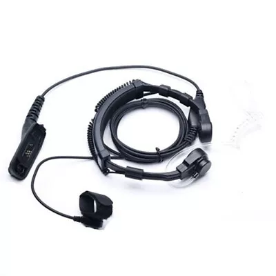Throat Mic Headset For Motorola APX7000 XPR6580 XPR7550 XPR7550e DP4801 MTP850S • $15.99